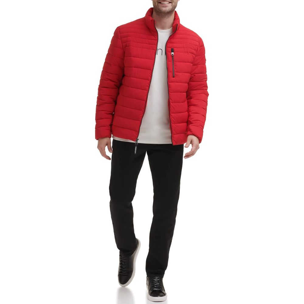 Casaca CALVIN KLEIN Puffer Acolchado - Rojo