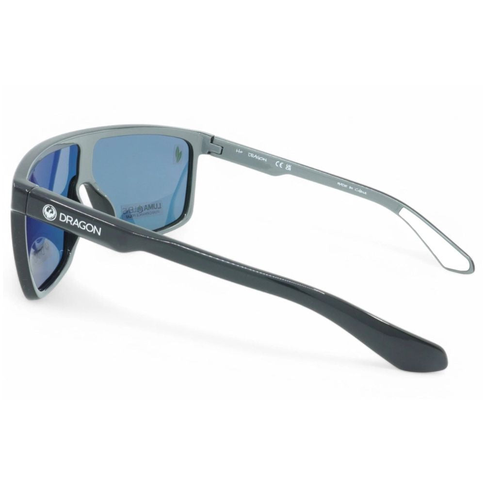 DRAGON Momentum LL Polarized - Shiny Black/ Red