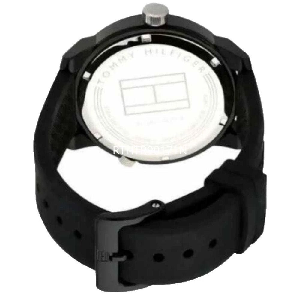 RELOJ TOMMY HILFIGER 1791326 CUARZO 44MM - NEGRO