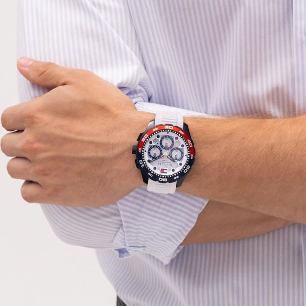 RELOJ TOMMY HILFIGER 1792264 CUARZO - BLANCO