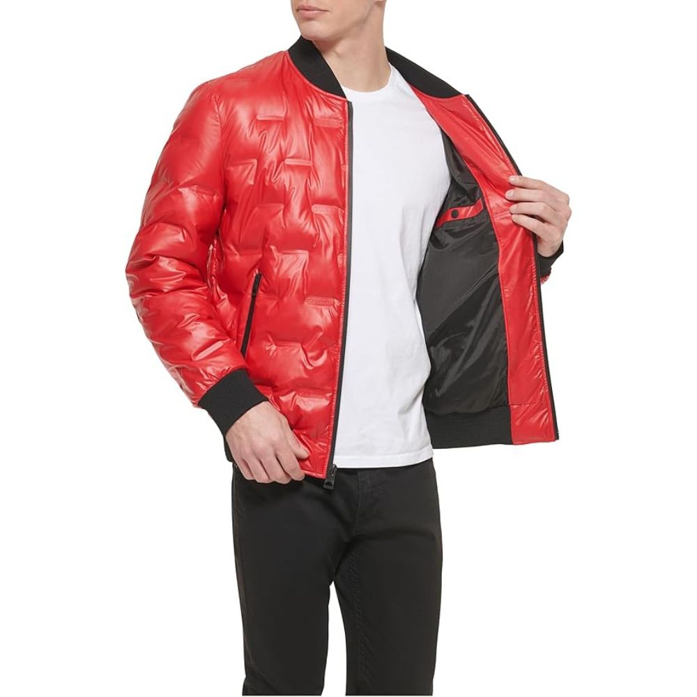 Casaca GUESS Rain Jacket - Rojo