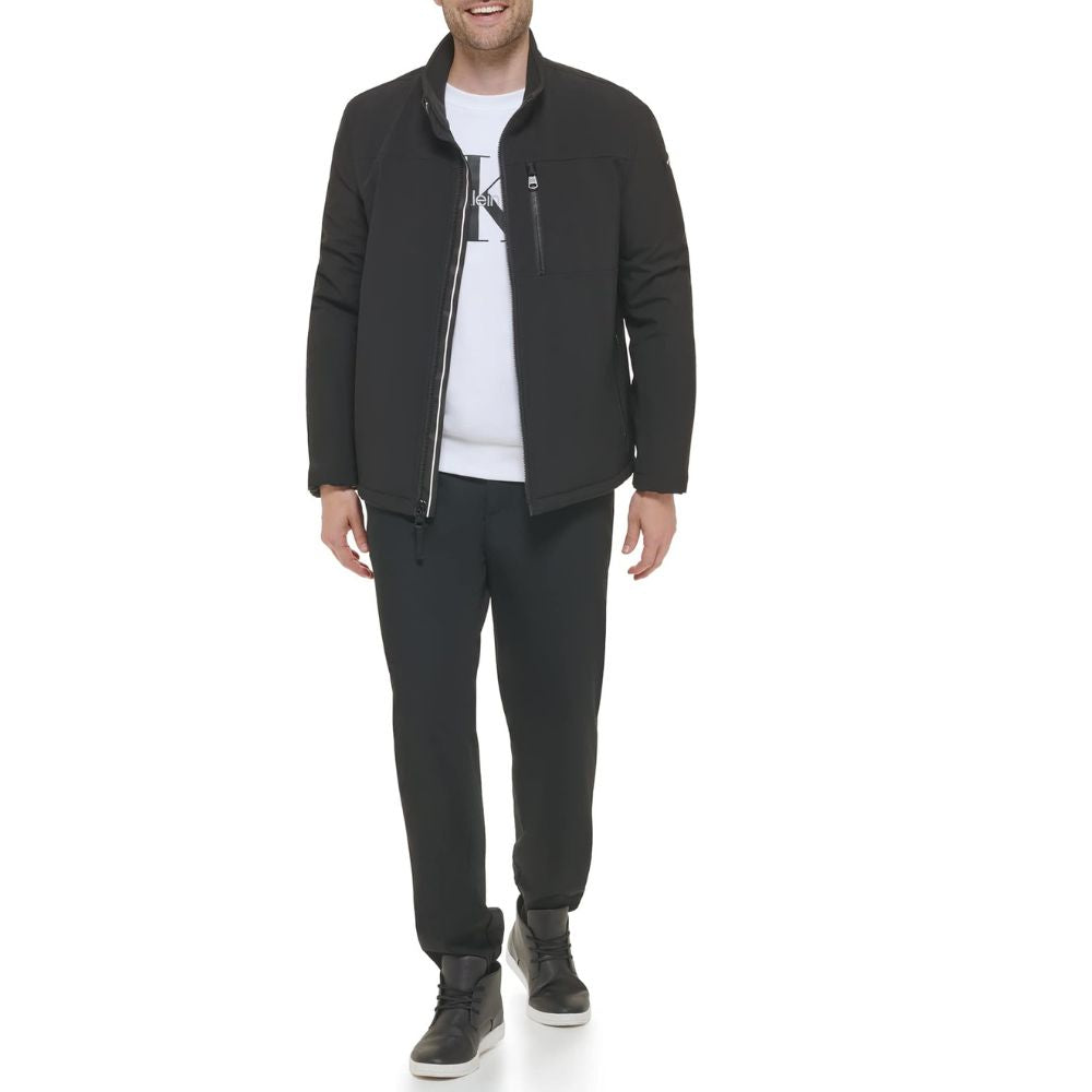Casaca CALVIN KLEIN Softshell Sherpa - Negro
