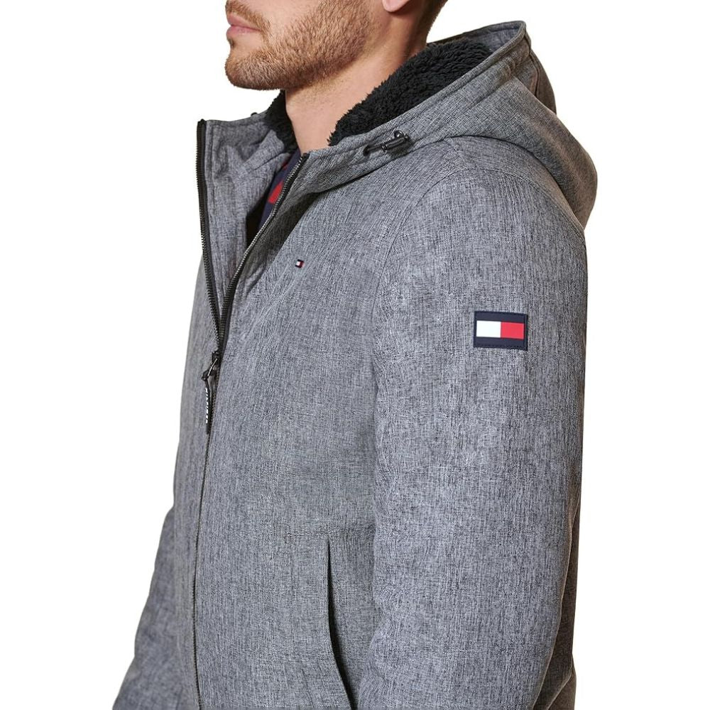 Casaca TOMMY HILFIGER Softshell Bomber - Gris