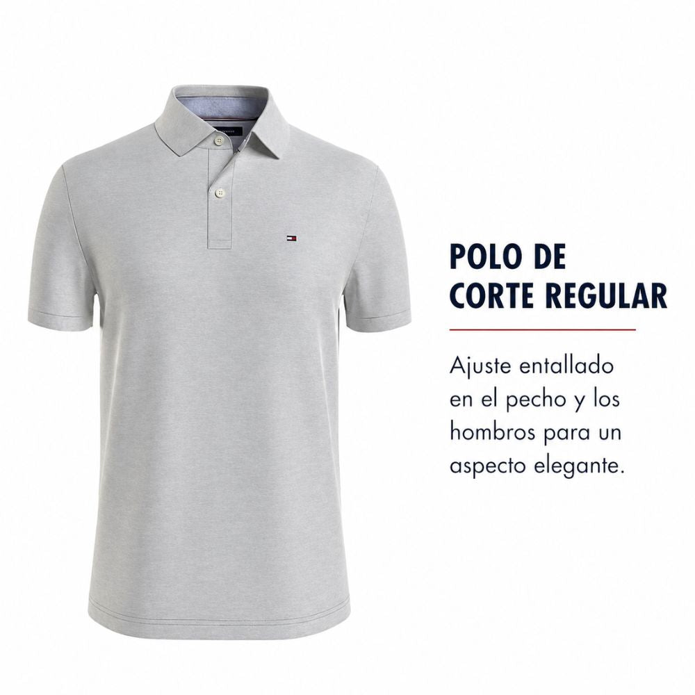 Polo TOMMY HILFIGER UV Quick Dry - Azul