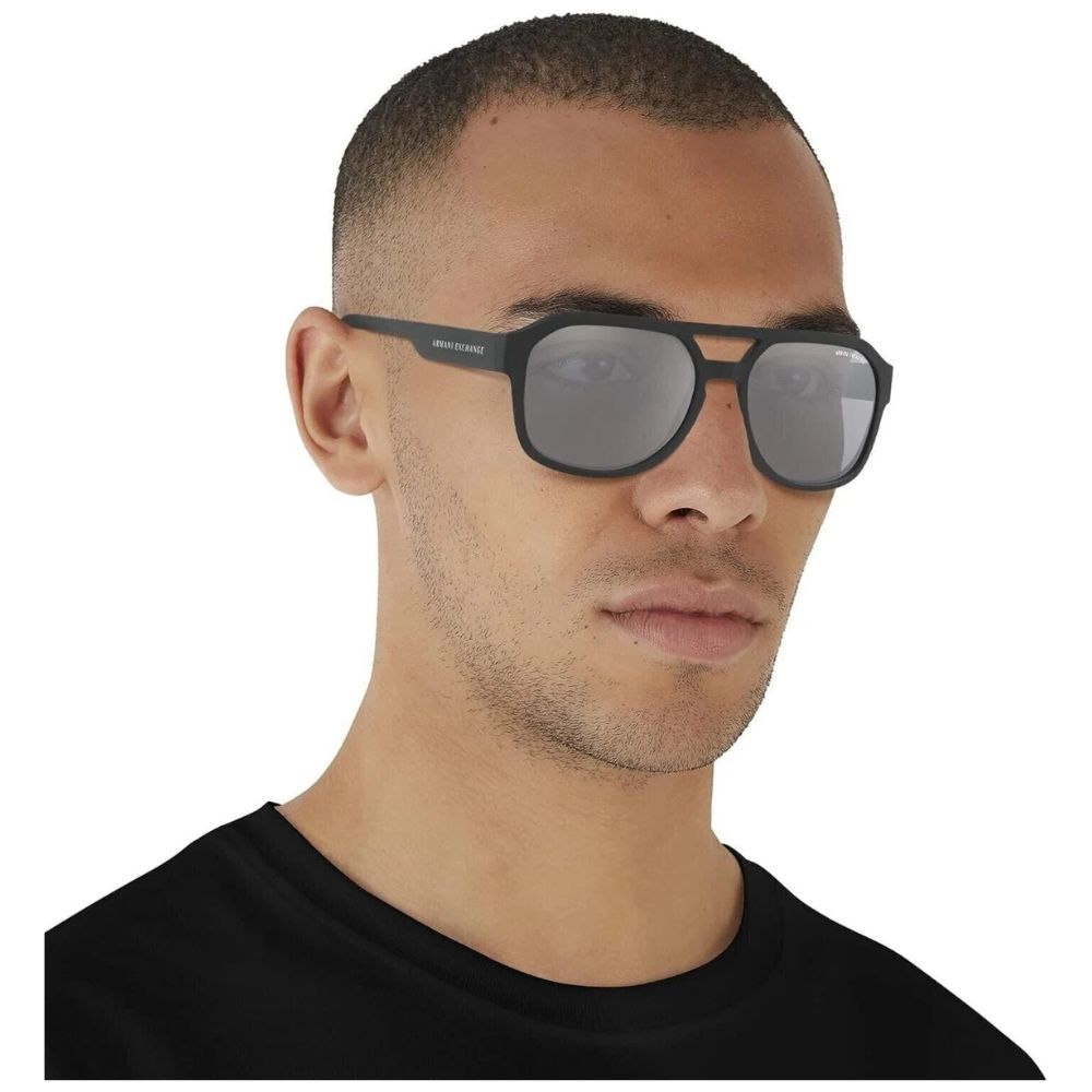 ARMANI EXCHANGE AX4074S - Light Grey Mirror