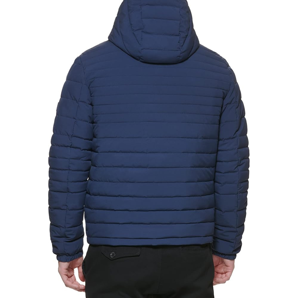 Casaca TOMMY HILFIGER Hooded Packable Azul
