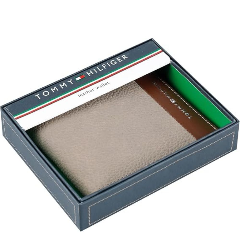 Billetera TOMMY HILFIGER Cuero Slim - Camel