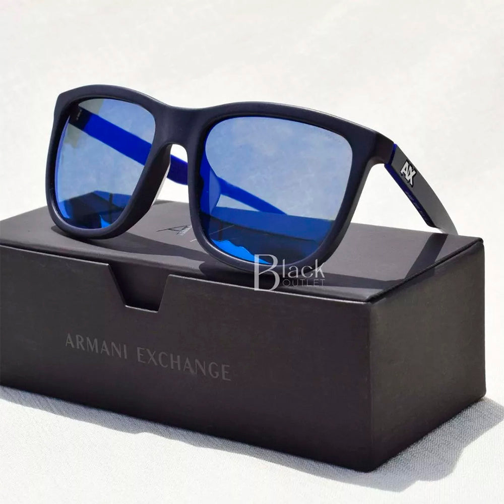 ARMANI EXCHANGE AX4093SF 829555 56 - Matte Blue/Blue