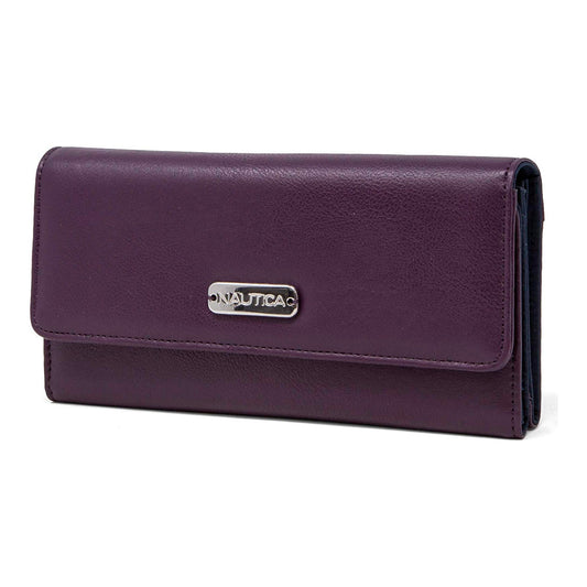 NAUTICA Billetera RFID MUJER - Morado