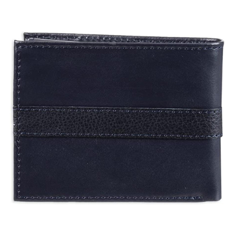 TOMMY HILFIGER Billetera Cuero Delgada - Azul Navy