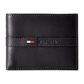 TOMMY HILFIGER Billetera Cuero Delgada - Negro