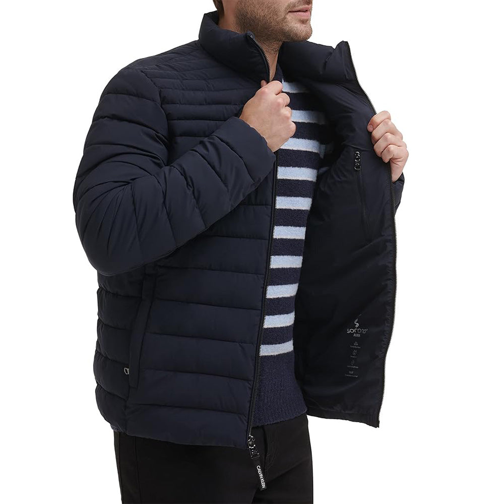 S y M, CALVIN KLEIN Puffer Packable – Azul Oscuro