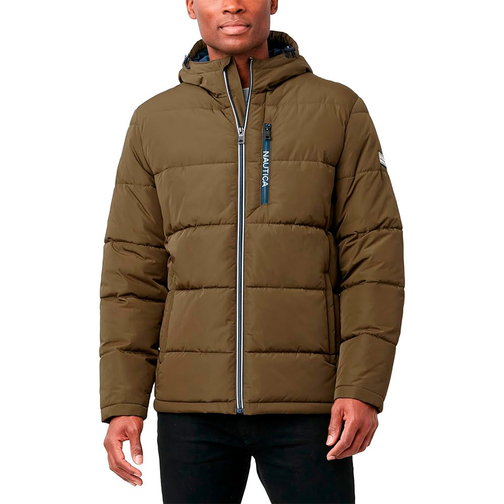 S, NAUTICA Parka - Olivo Marrón