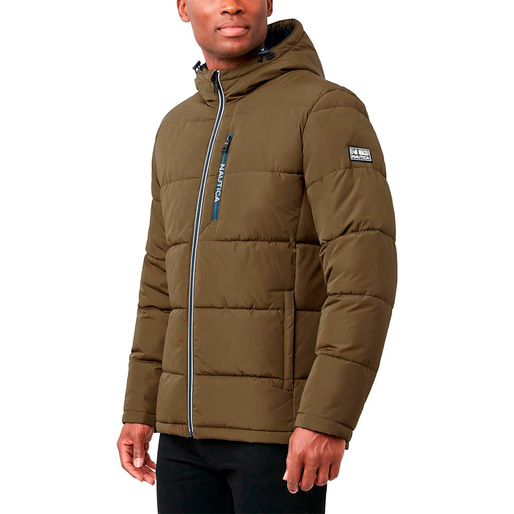 S, NAUTICA Parka - Olivo Marrón