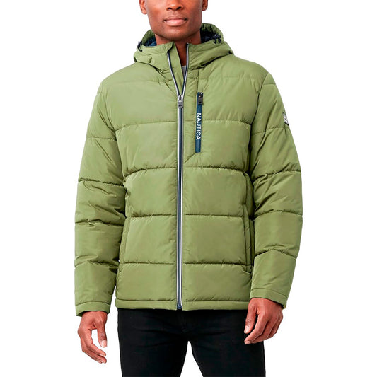 S, NAUTICA Parka - Verde Olivo