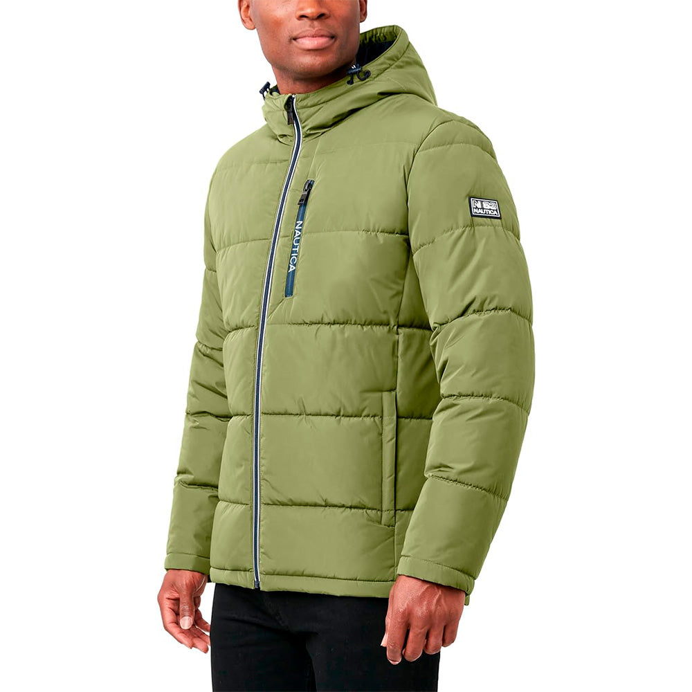 S, NAUTICA Parka - Verde Olivo