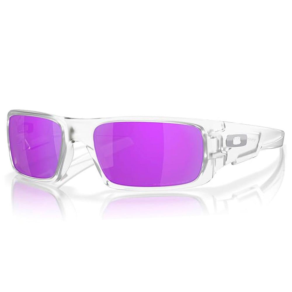 OAKLEY Crankshaft Polarized - Matte Clear/ Violet Iridium