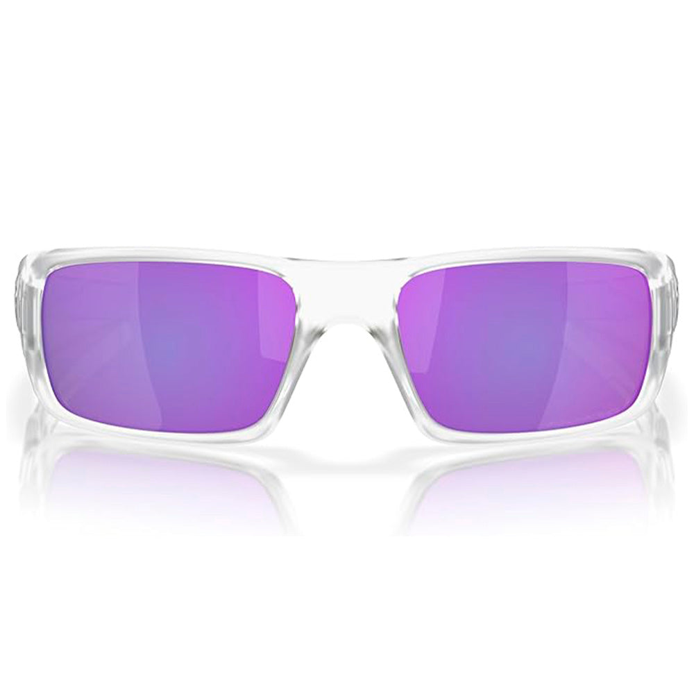 OAKLEY Crankshaft Polarized - Matte Clear/ Violet Iridium