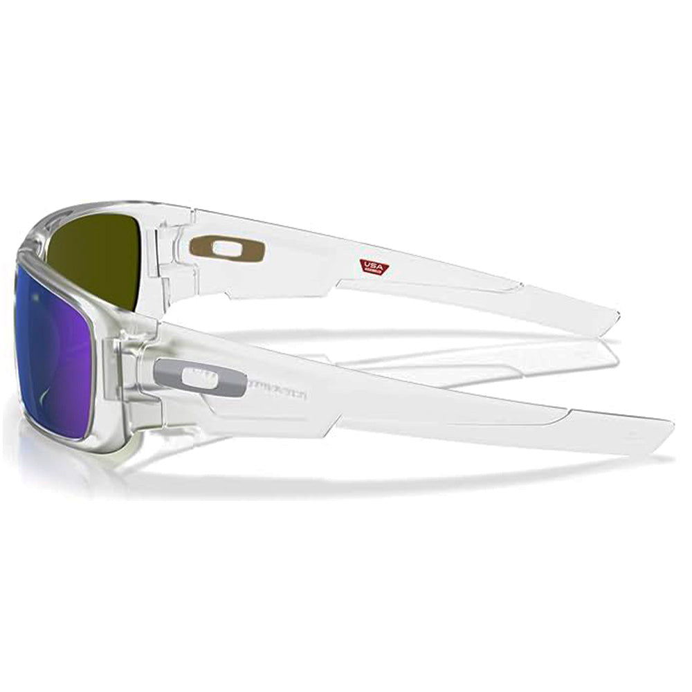 OAKLEY Crankshaft Polarized - Matte Clear/ Violet Iridium