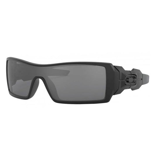 OAKLEY OIL RIG - Polished Black/Black Iridium