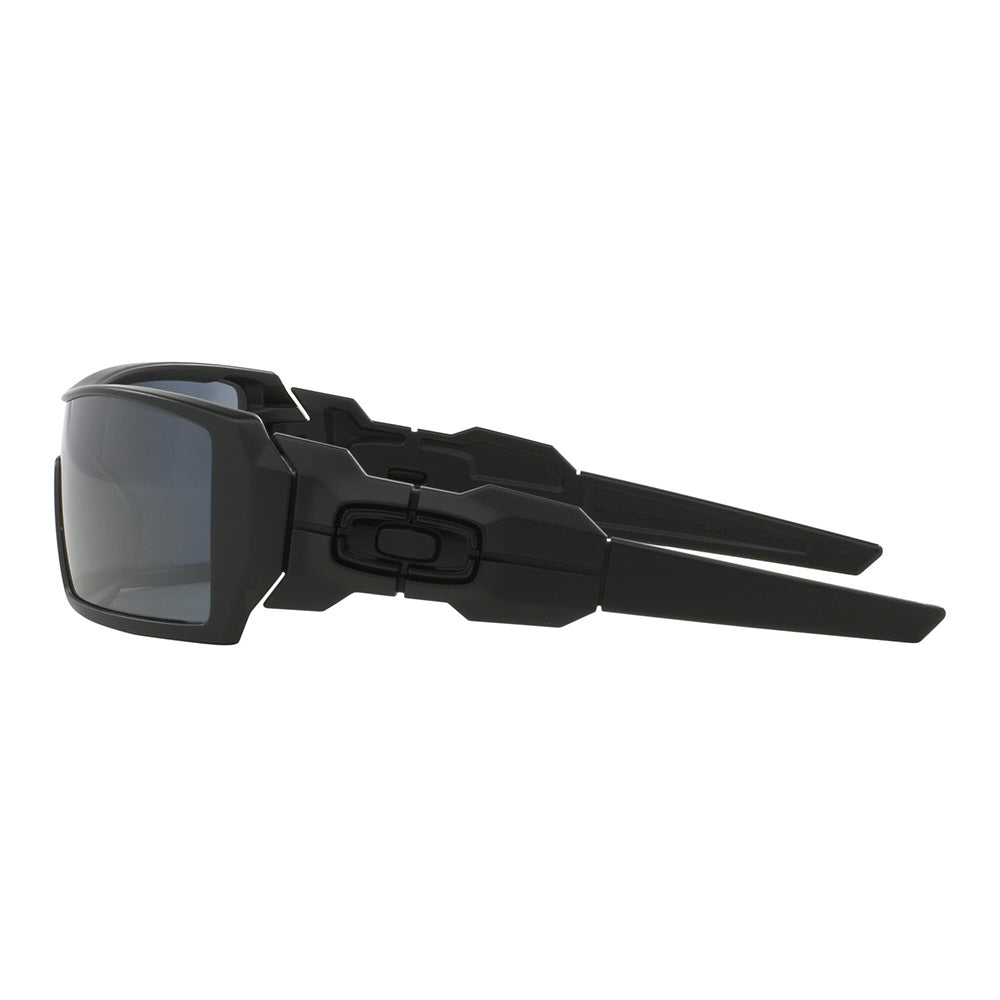 OAKLEY OIL RIG - Polished Black/Black Iridium