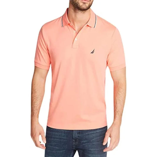 S y M, NAUTICA Classic Fit Sleeve - Coral Nuevo