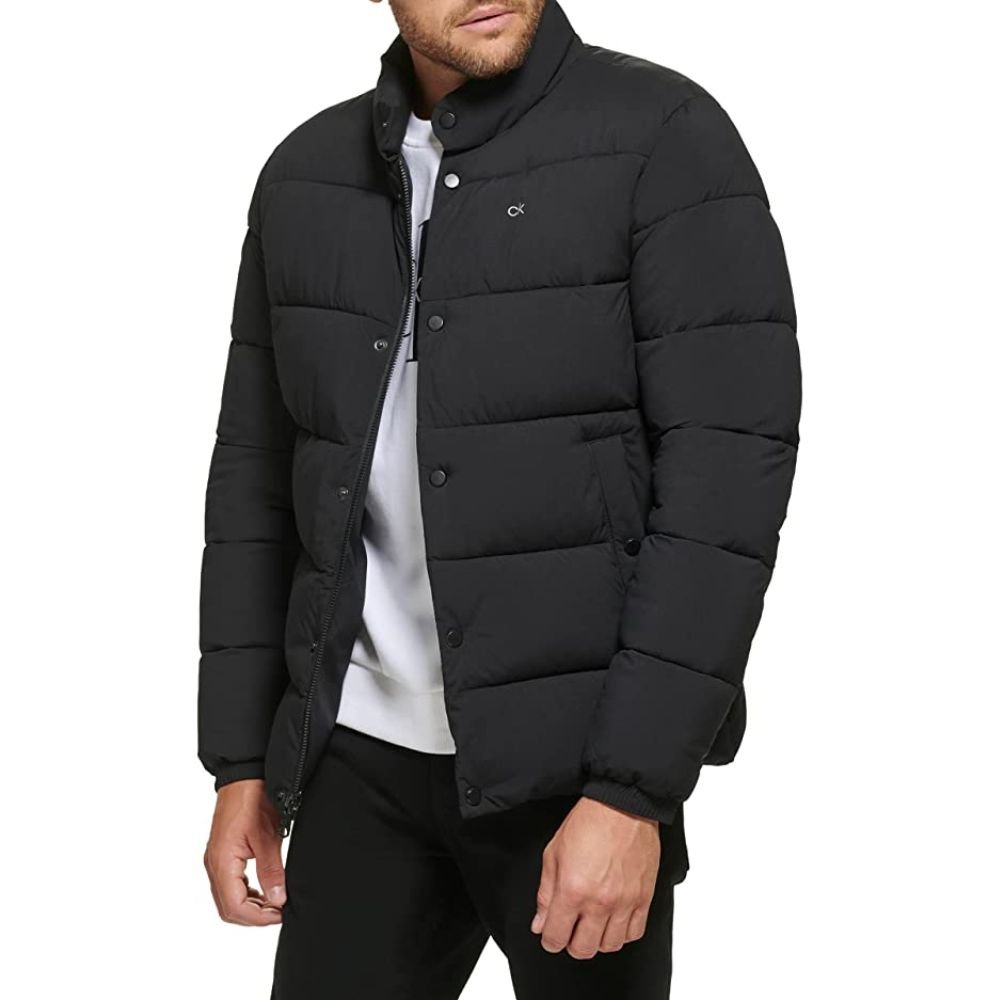 Calvin Klein Chaqueta acolchada, para hombre, abrigo de invierno,  resistente al agua